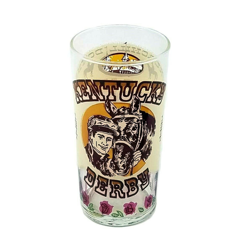 Load image into Gallery viewer, 1977 Kentucky Derby 103 Mint Julep Beverage Glass, Winner Was Seattle Slew