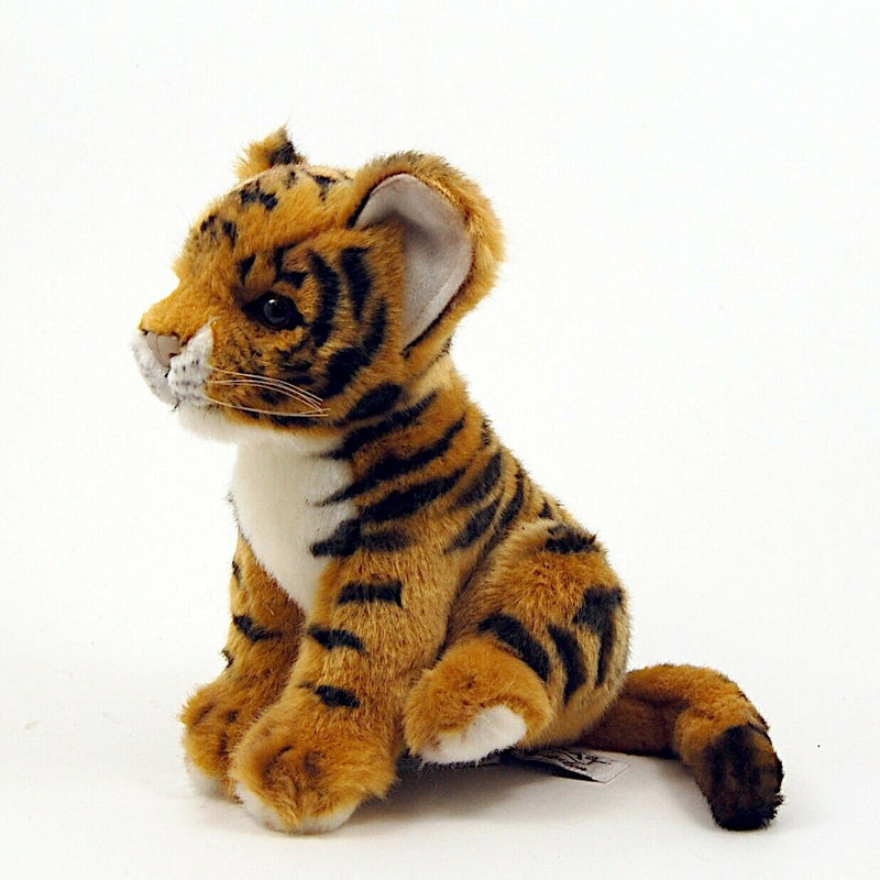 Load image into Gallery viewer, Tiger Cub 6.5" by Hansa True to Life Look Soft Plush Animal Learning Toys