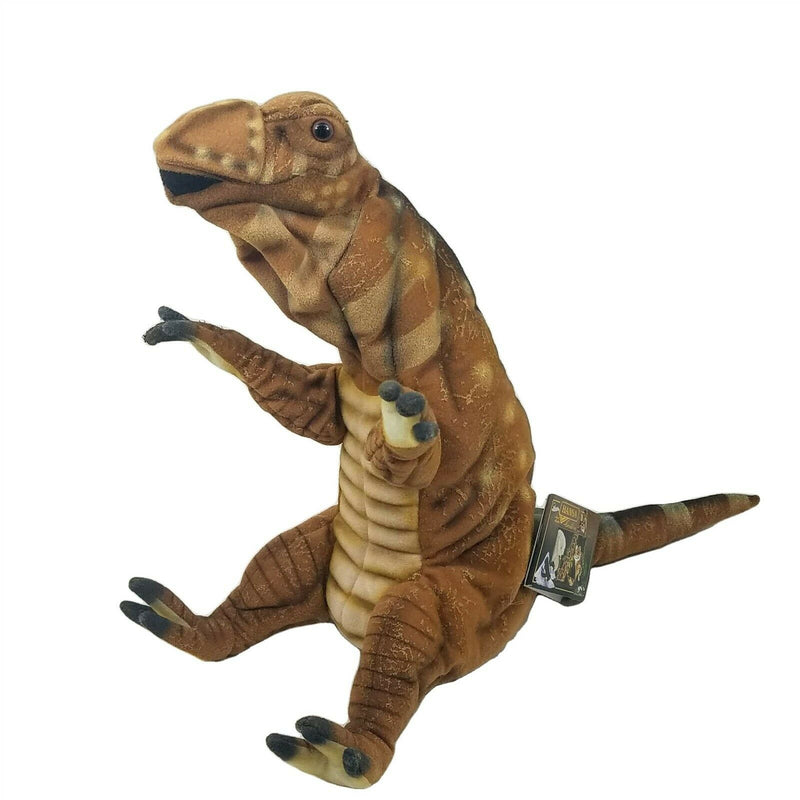Load image into Gallery viewer, Muttaburasaurus Dinosaur Hand Puppet Hansa Realistic Look Plush Learning Toys