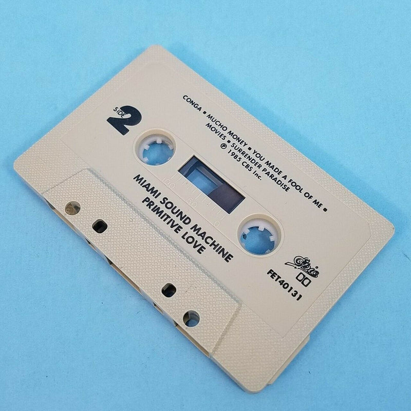 Load image into Gallery viewer, Miami Sound Machine Primitive Love Cassette Tape 1985 Pop 80's Album