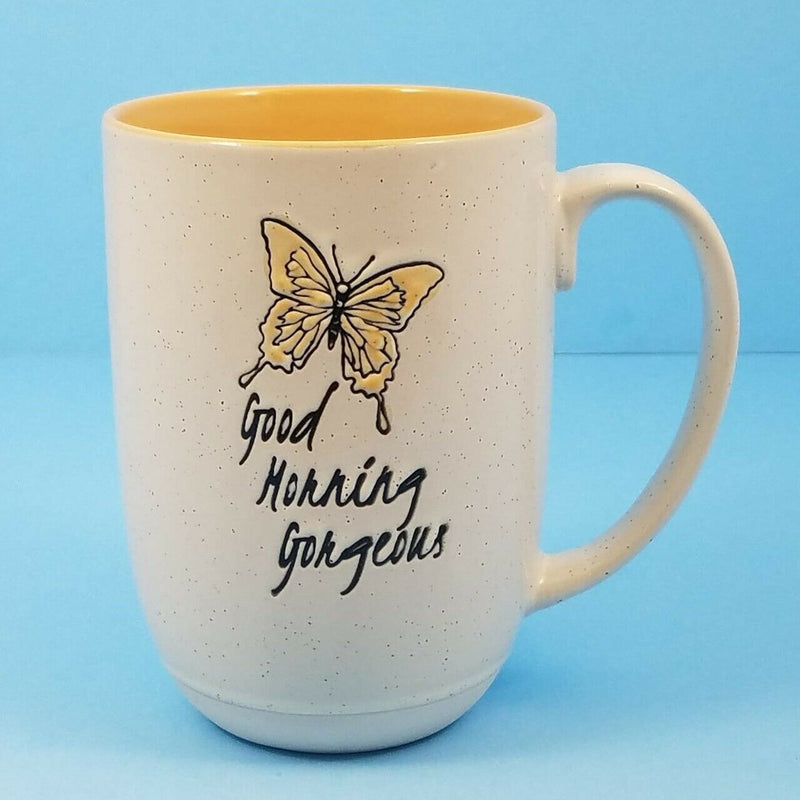 Load image into Gallery viewer, Butterfly Breeze Series Coffee Mug Cup Blue Sky Spectrum 16oz Your Choice Saying