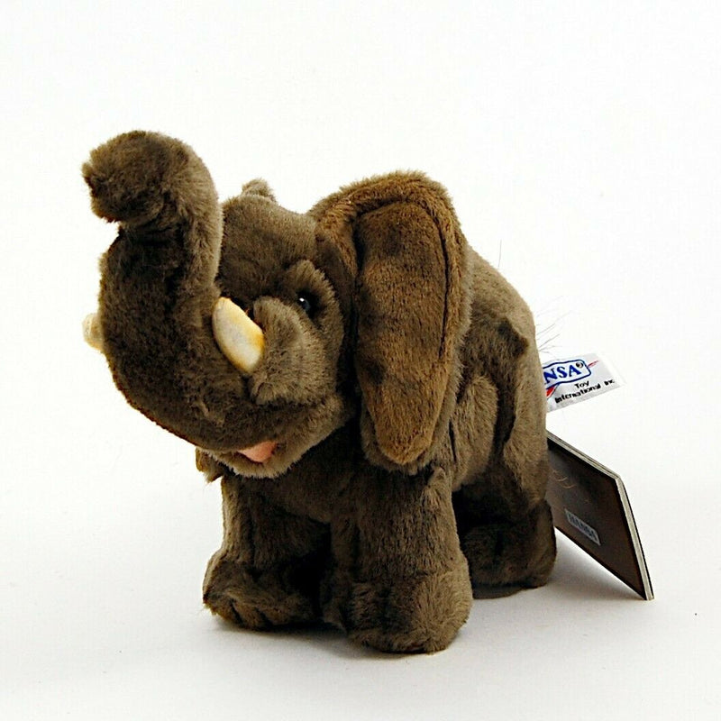 Load image into Gallery viewer, Elephant Baby 9'' by Hansa True to Life Look Soft Plush Animal Learning Toys