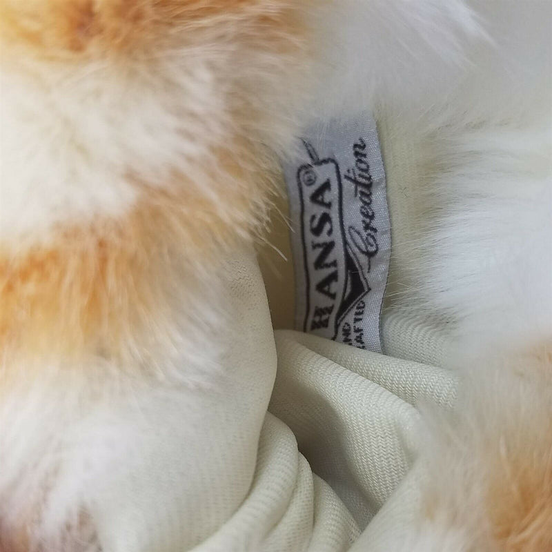 Load image into Gallery viewer, Ginger Cat Hand Puppet Full Body Doll Hansa Realistic Look Animal Learning Toy