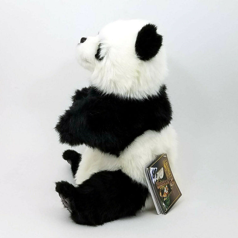 Load image into Gallery viewer, Panda Full Body Hand Puppet by Hansa Realistic Look Plush Animal Learning Toys