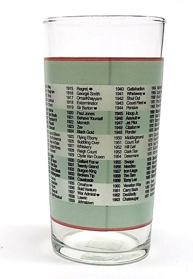 Load image into Gallery viewer, 2004 Kentucky Derby 130 Mint Julep Beverage Glass, Winner Was Smarty Jones