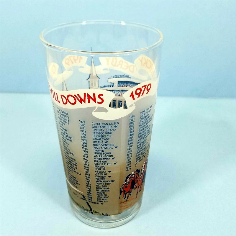 Load image into Gallery viewer, 1979 Kentucky Derby 105 Mint Julep Beverage Glass, Winner Was Spectacular Bid