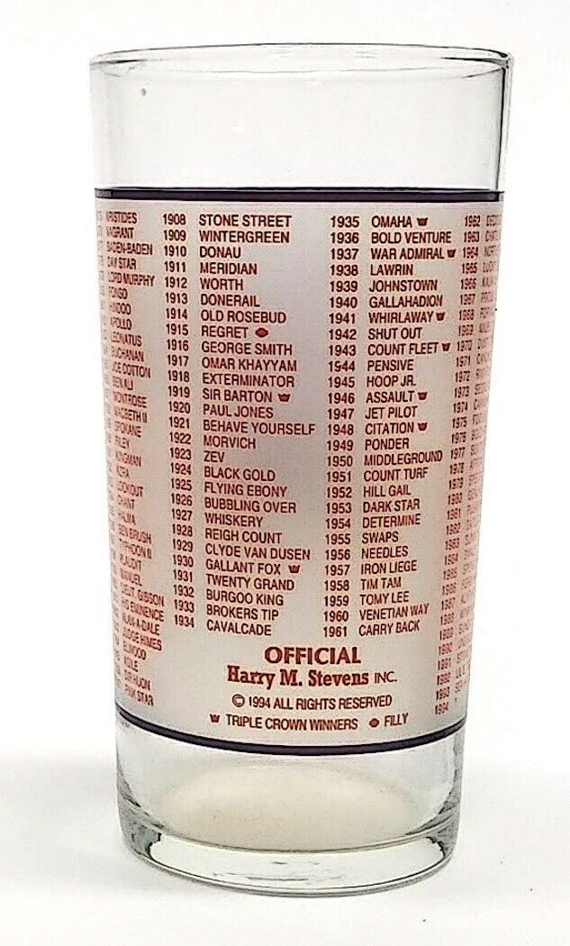 Load image into Gallery viewer, Kentucky Derby 1994 120th Mint Julep Beverage Glass Winner Was Go for Gin