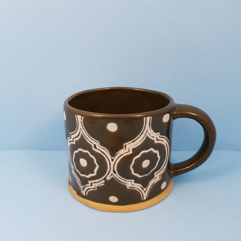 Load image into Gallery viewer, Cameo Trifoil Series Coffee Mug Your Choice Color Cup Blue Sky Spectrum 17oz