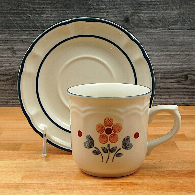 Load image into Gallery viewer, Set of 4 Cups and Saucers Hearthside Cumberland Brambleberry 8 oz" (250 ml)