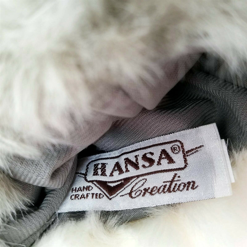 Load image into Gallery viewer, Snow Leopard Hand Puppet by Hansa True to Life Soft Plush Animal Learning Toy