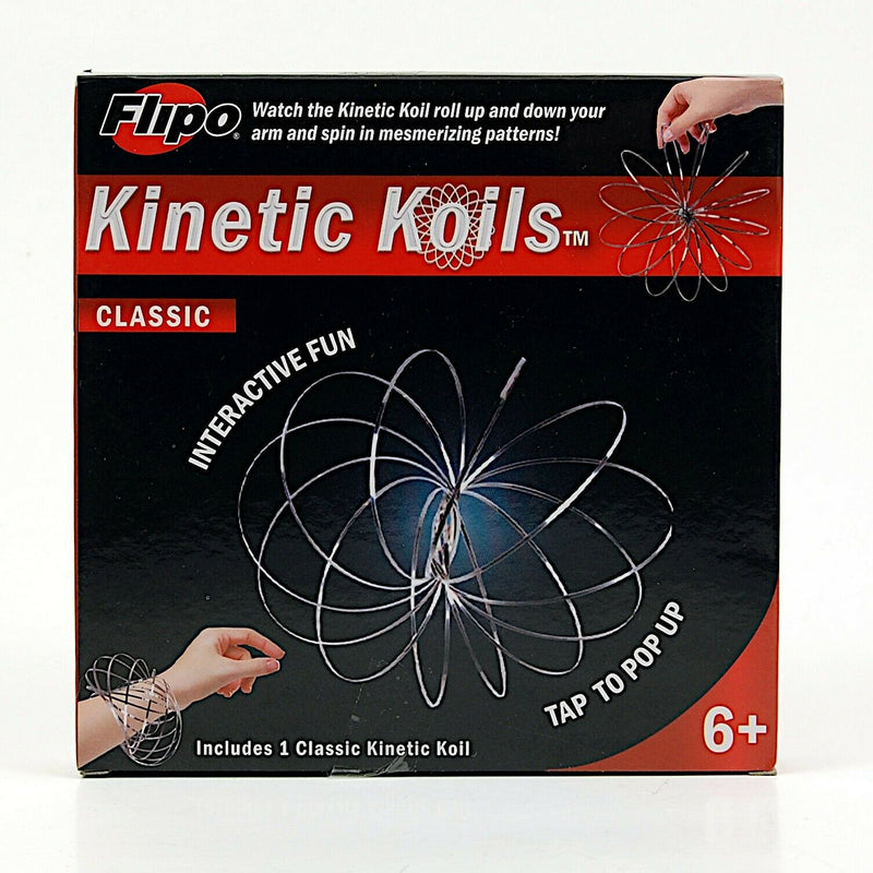 Load image into Gallery viewer, Kinetic Koils Spring Flow Ring Multi Sensory by Flipo Interactive Fun - Blue