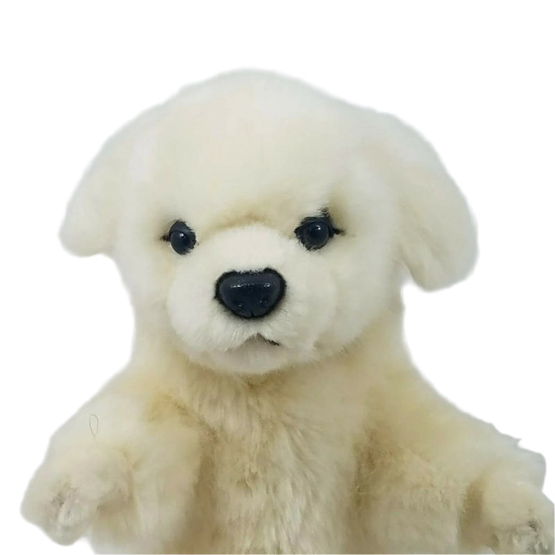 Load image into Gallery viewer, Maremma Dog Hand Puppet Full Body Doll by Hansa Real Looking Plush Learning Toy