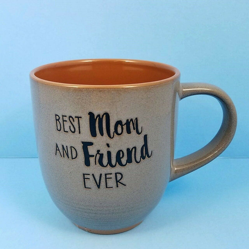 Load image into Gallery viewer, Best Mom and Friend Coffee Mug Cup or Pen Holder by Blue Sky 16oz 455ml