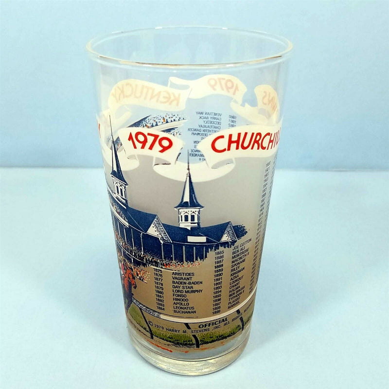 Load image into Gallery viewer, 1979 Kentucky Derby 105 Mint Julep Beverage Glass, Winner Was Spectacular Bid