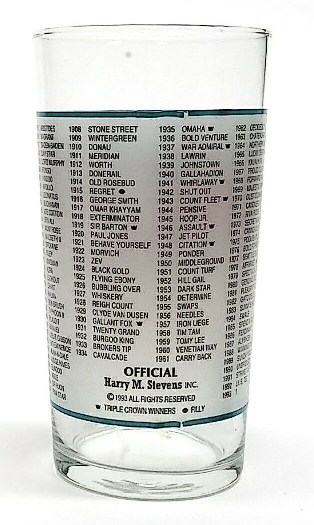Load image into Gallery viewer, Kentucky Derby 1993 119th Mint Julep Beverage Glass Winner Was Sea Hero