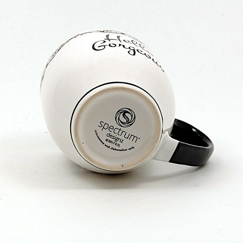 Load image into Gallery viewer, Coffee Mug Set of 2 His and Hers Gorgeous Handsome Tea Cups 17oz (483ml) Ceramic