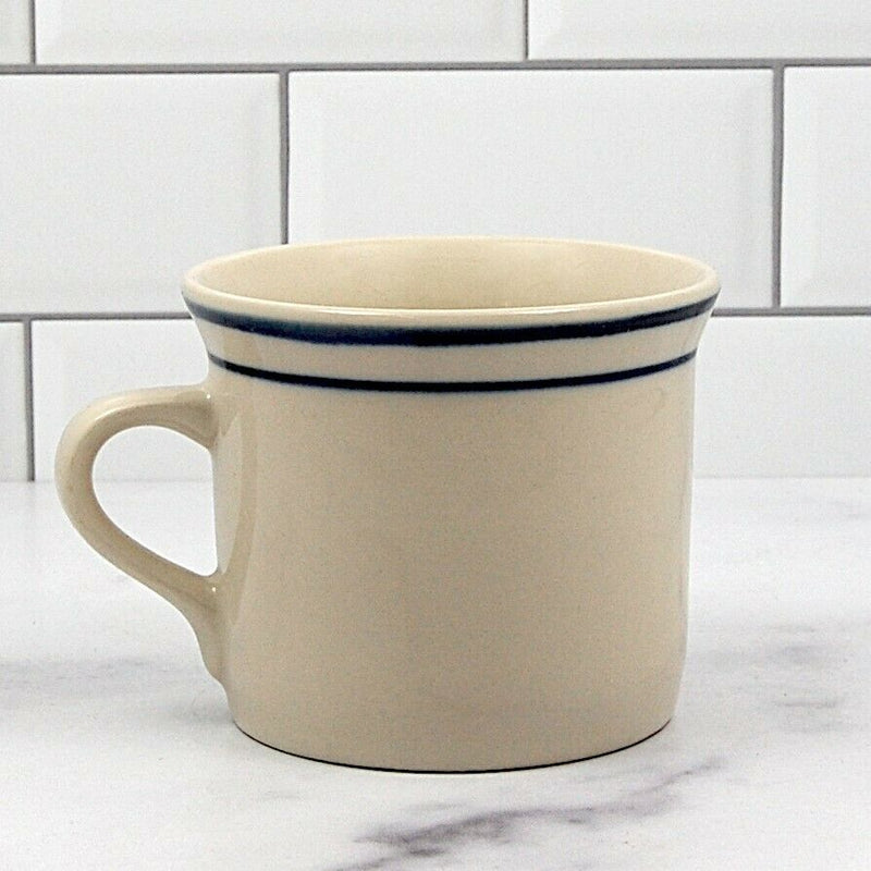 Load image into Gallery viewer, Brickoven Scandia Blue Stoneware Cup & Saucer Set of 5 Dinnerware Tableware Mug