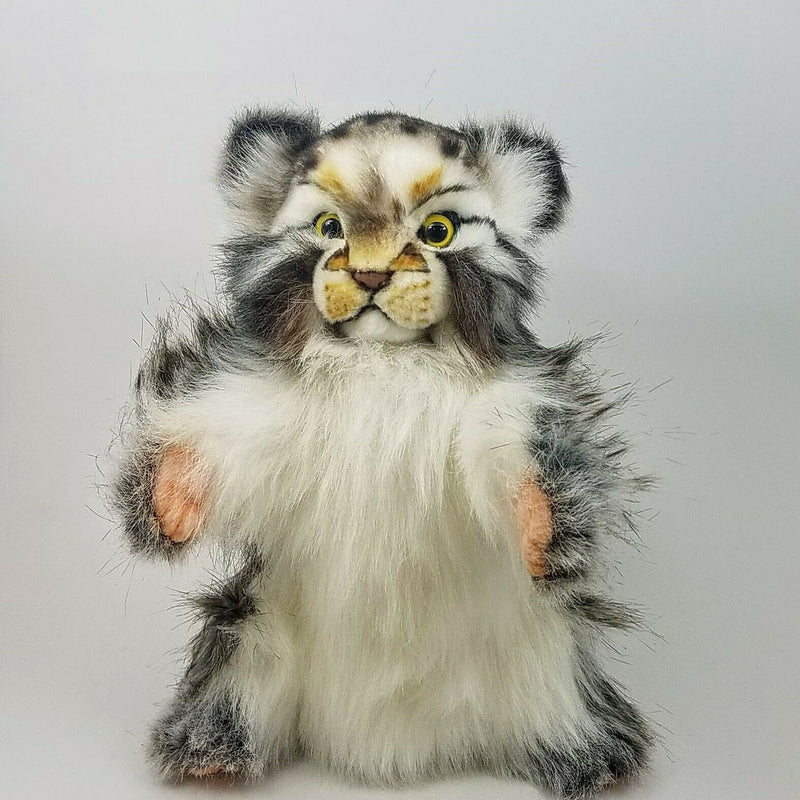 Load image into Gallery viewer, Pallas Cat Full Body Hand Puppet by Hansa Realistic Look Animal Learning Toys