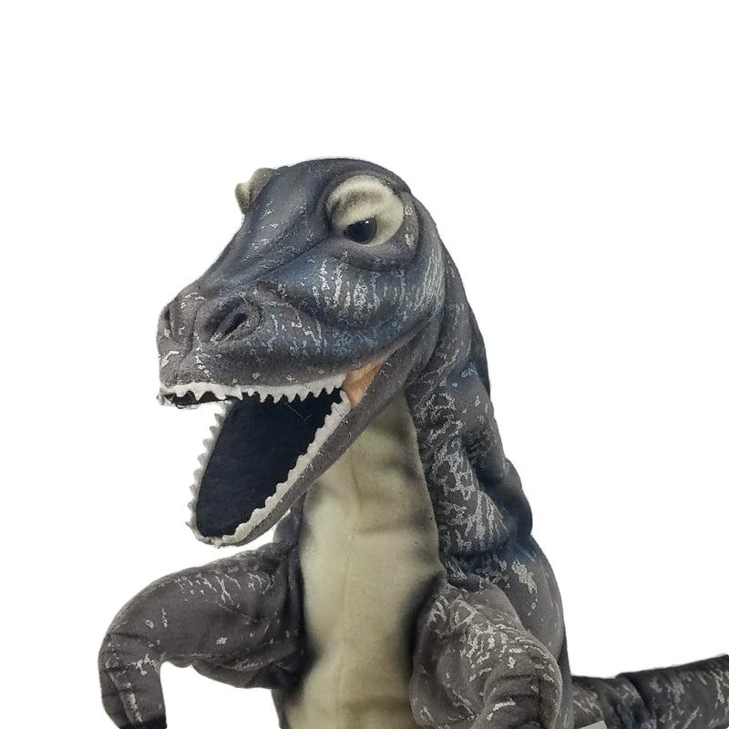 Load image into Gallery viewer, Albertosaurus Dinosaur Hand Puppet Hansa True to Life Look Plush Learning Toys