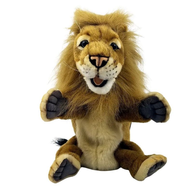 Load image into Gallery viewer, Lion Hansa Hand puppet full