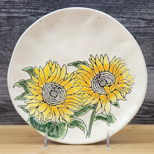 Sunflower Salad Plate 8