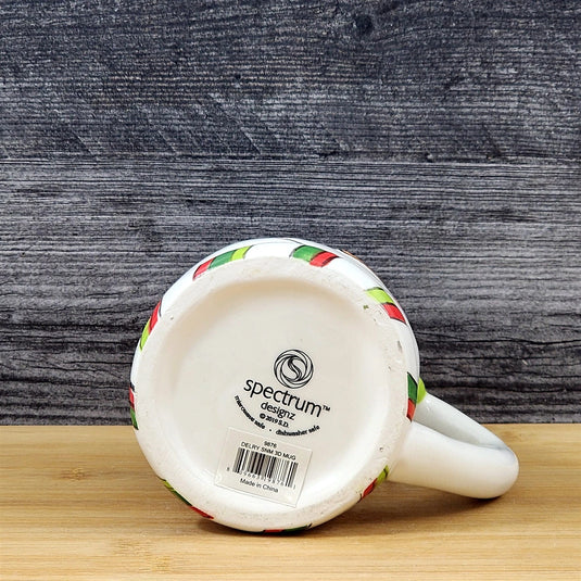 Snowman Winter Coffee Mug 3D Ceramic Face Holiday Tea Cup Blue Sky Goldminc