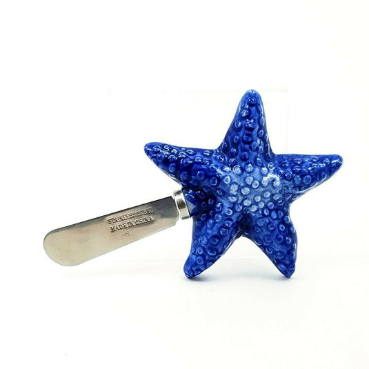 Star Fish Butter Bowl Keeper and Knife Kitchen Home Décor by Blue Sky Goldminc