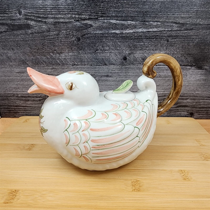 Load image into Gallery viewer, Duck Teapot Ceramic by Bombay Co Kitchen Home Decor
