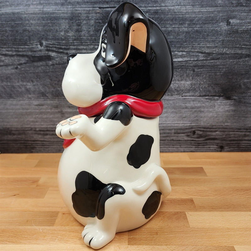 Load image into Gallery viewer, Dalmatian Love Dog Cookie Candy Treat Jar Canister Figurine by Blue Sky
