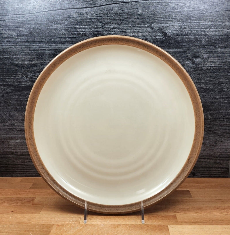 Load image into Gallery viewer, Noritake Madera Ivory Round Chop Plate 12&quot; Serving Platter 8474 Stoneware
