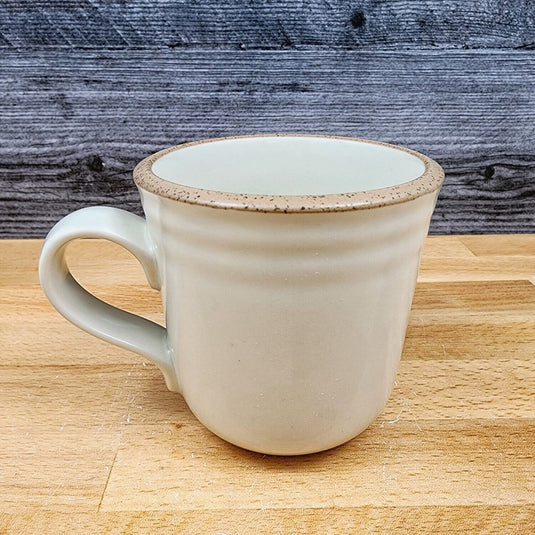 Noritake Madera Ivory Coffee Mug 8474 Stoneware Tea Cup Dinnerware