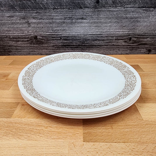 Corelle Corning Woodland Brown Set of 4 Salad Plate 8 1/2" (22cm) Dinnerware