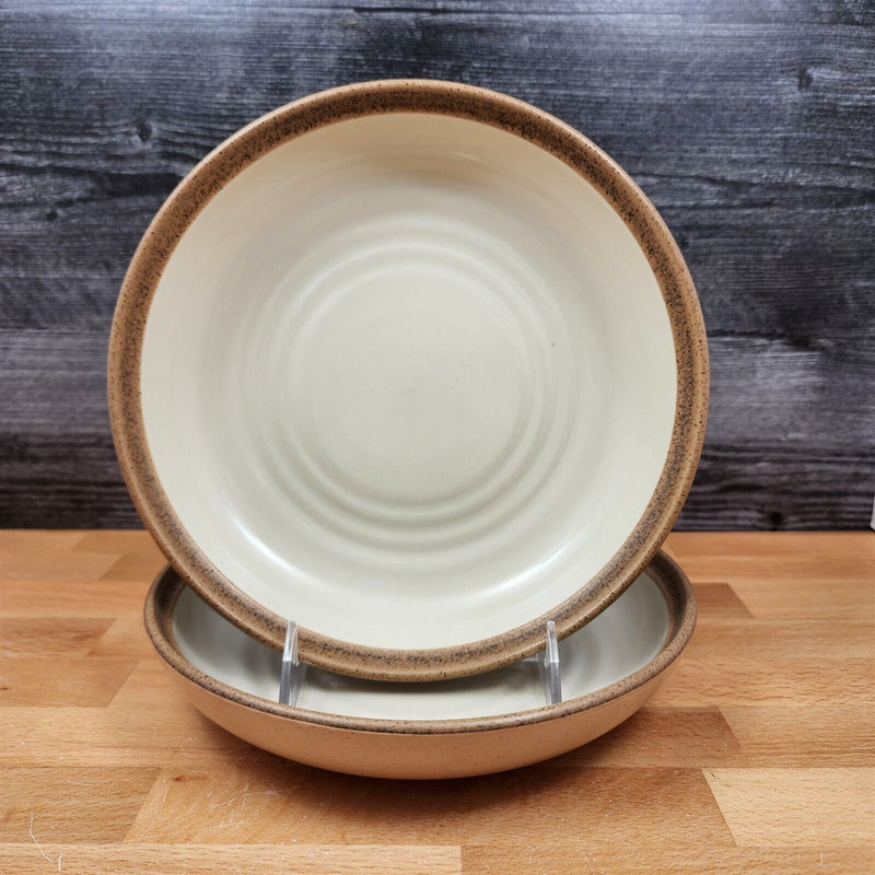 Load image into Gallery viewer, Noritake Madera Ivory Set of 2 Individual Pasta Bowl 8.5" 22cm 8474
