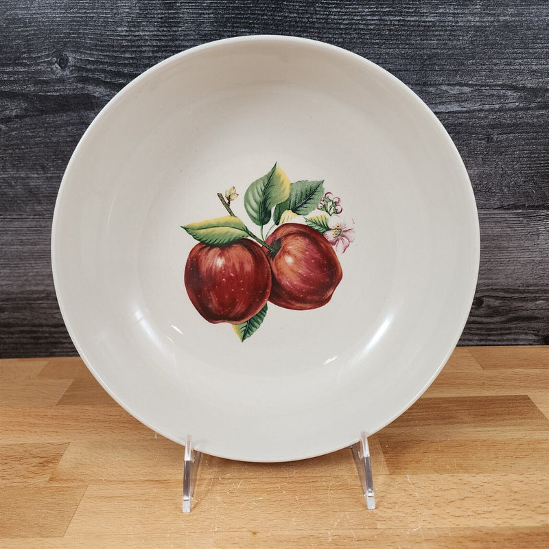 Load image into Gallery viewer, China Pearl Casuals Apples Round Vegetable Bowl Dinnerware Tableware 9"
