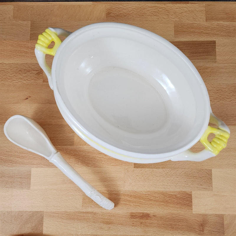 Load image into Gallery viewer, Tureen Arnart Harvest Collection Fruit Design with Lid and Ladle Made in Japan
