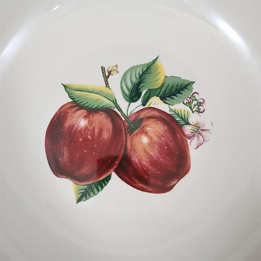 China Pearl Casuals Apples 2 Dinner Plate Set Dinnerware Tableware 10 1/2"