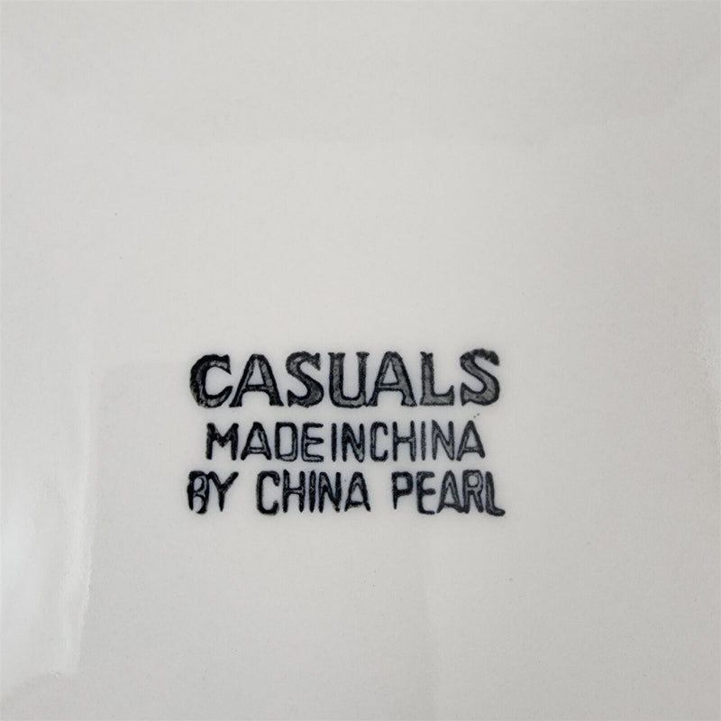 Load image into Gallery viewer, China Pearl Casuals Apples Chop Dinner Serving Platter Plate Round 12 1/4"
