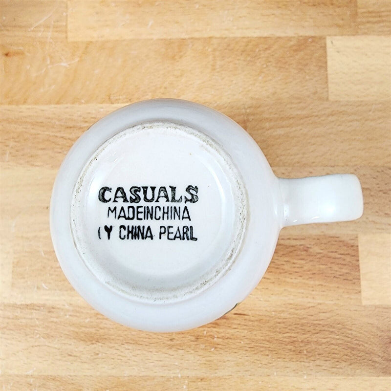 Load image into Gallery viewer, China Pearl Casuals Apples 2 Coffee Mug Set 3 3/4 Tea Cup&quot;
