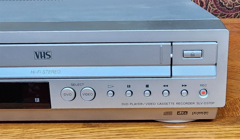 Load image into Gallery viewer, Sony Combo DVD VCR Player Hi-Fi Stereo VHS Recorder SLV-D370P No Remote Working
