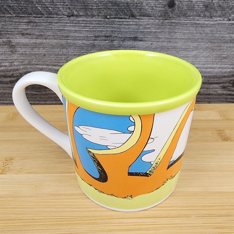 Load image into Gallery viewer, Dr. Seuss Coffee Mug Ceramic Tea Cup Oh The Places You&#39;ll Go 14 oz
