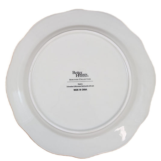 Better Homes & Gardens Winter Forest 4 Dinner Plates Heritage Collection Berries