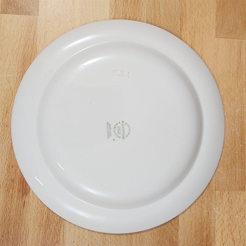 Load image into Gallery viewer, Wedgwood Cream Color Salad Plate 1" Rim Set of 3 Queens Ware Etruria Barlaston
