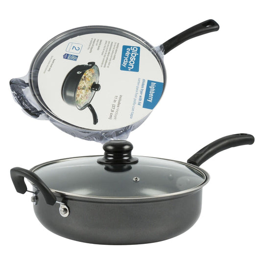 Gibson Non-Stick Chicken Fryer With Lid 11 Inch