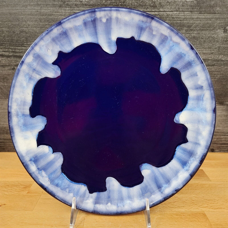 Load image into Gallery viewer, Embossed Dinner Plate 10.5&quot; (28cm) Drip Glaze by Blue Sky Clayworks Serving Tray
