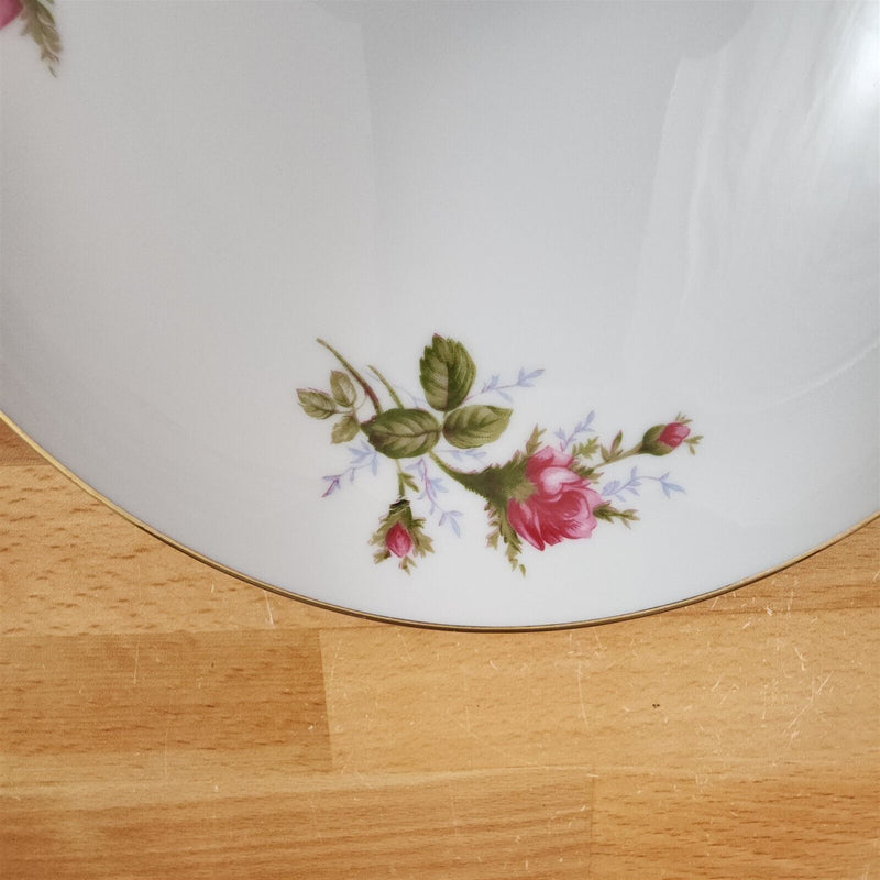 Load image into Gallery viewer, Moss Rose Salad Plate Pink Flowers Gold Trim 7.5&quot; (19cm) Sango Japan
