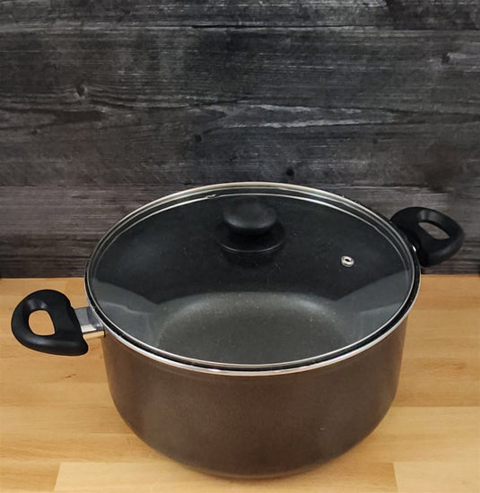 Oster Dutch Oven With Nonstick Interior With Glass Lid And Handles Aluminum 9 qt