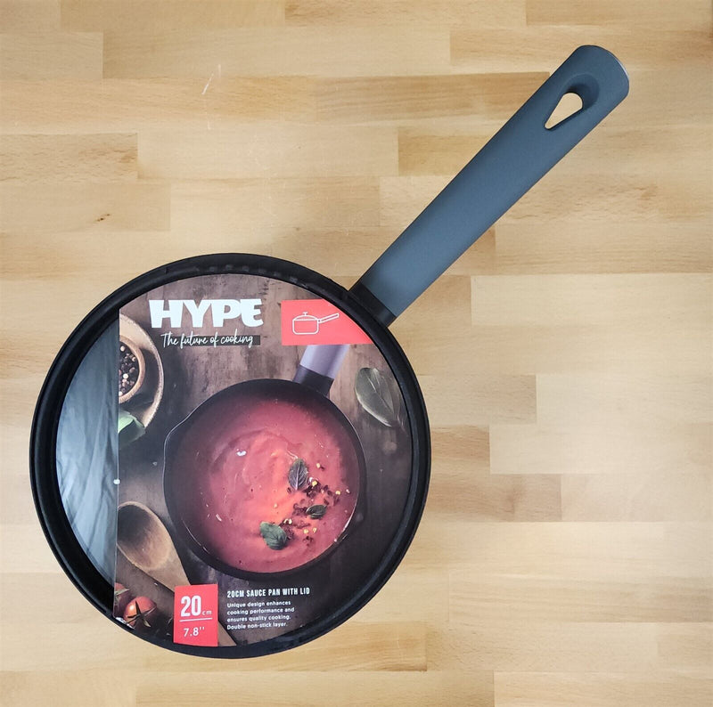 Load image into Gallery viewer, Saucepan With Glass Lid 7.8 Inch Non-Stick 2 Quart Aluminum Cookware
