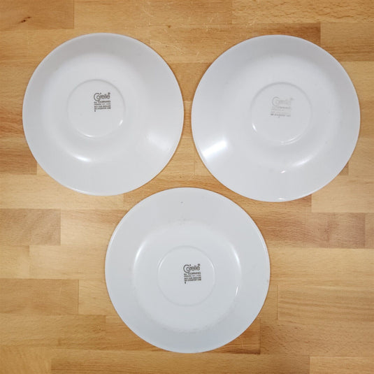 Corelle Corning Woodland Brown Set of 3 Saucer Plate 6" (15cm) Dinnerware