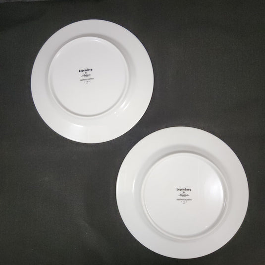 Noritake Legendary Crestwood Platinum Set of 2 Salad Plate 8.5" Plates 4166