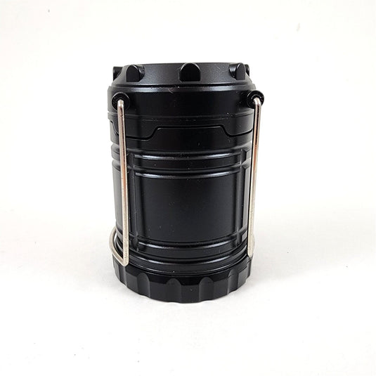 24 LED Lantern Lamp Light Collapsible Black For Tent Camping Outdoor Hiking